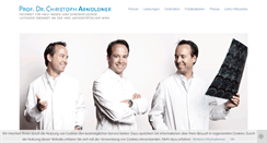 Desktop Screenshot of hno-arnoldner.at