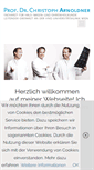 Mobile Screenshot of hno-arnoldner.at